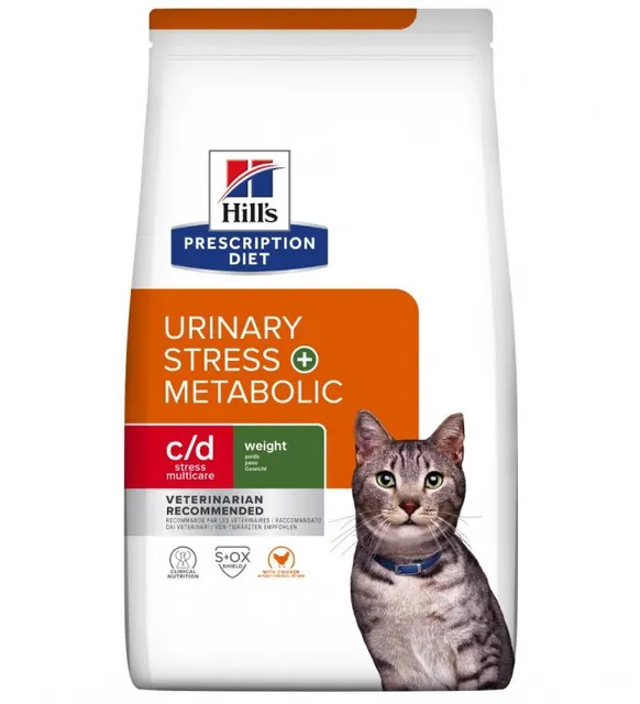 HILL'S Feline Metabolic + Urinary Stress 1 5kg