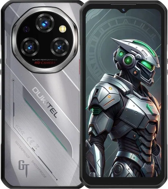 Smartfon Oukitel WP62 5G 6.58 8/256GB 11000mAh srebrny
