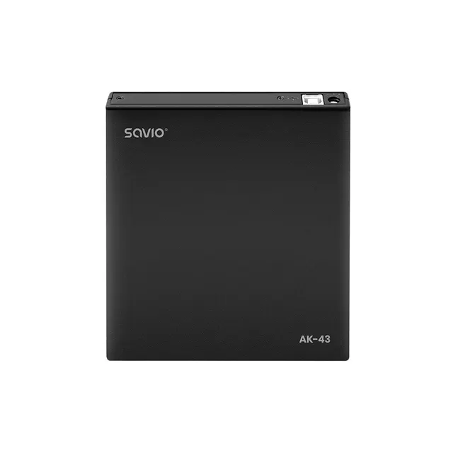 SAVIO NAGRYWARKA ZEWNĘTRZNA TYPU SLIM CD/DVD R/RW – USB 2.0 AK-43