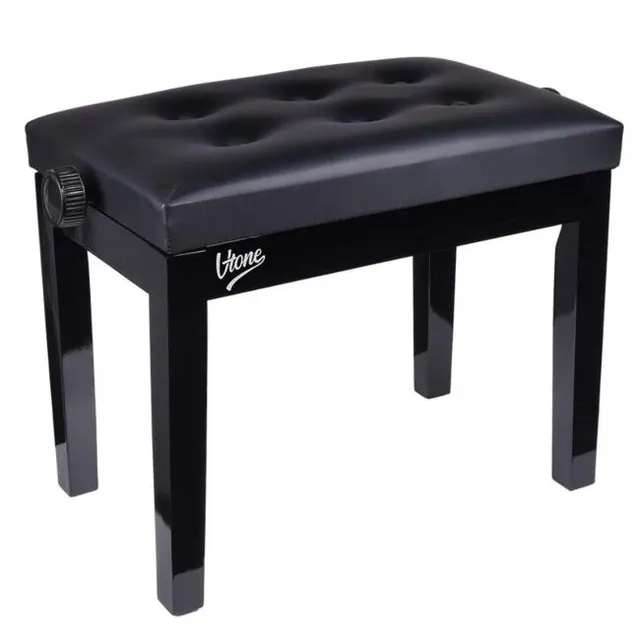V-TONE ŁAWA 1 BK - Lawa do pianina fortepianu CZARNA
