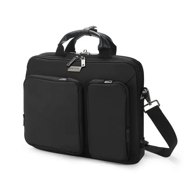 DICOTA D3250601 torba na laptop 35 6 cm (14 ) Aktówka Czarny