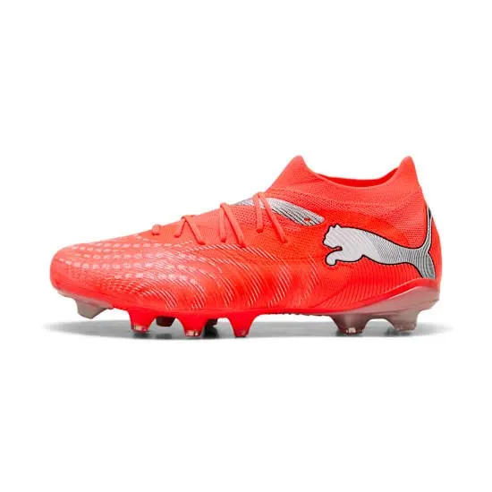 PUMA Future 9 Match FG/AG Piłka nożna Męski Pomarańczowy, rozmiar 42,5
