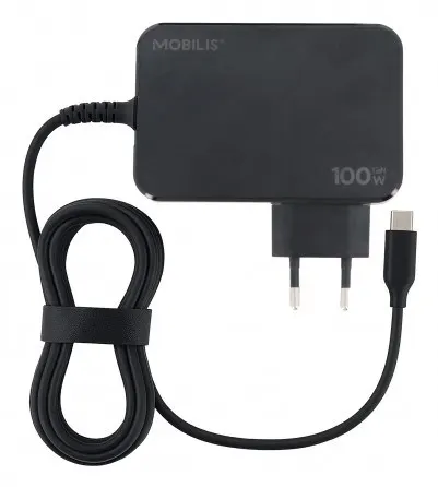Mobilis 020023 adapter zasilający/ inwentor Wewnętrzna 100 W Czarny