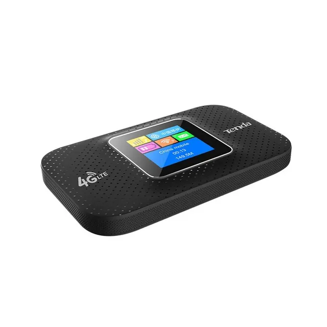 Tenda 4G185 router bezprzewodowy Jedna częstotliwości (2 4 GHz) 4G Czarny