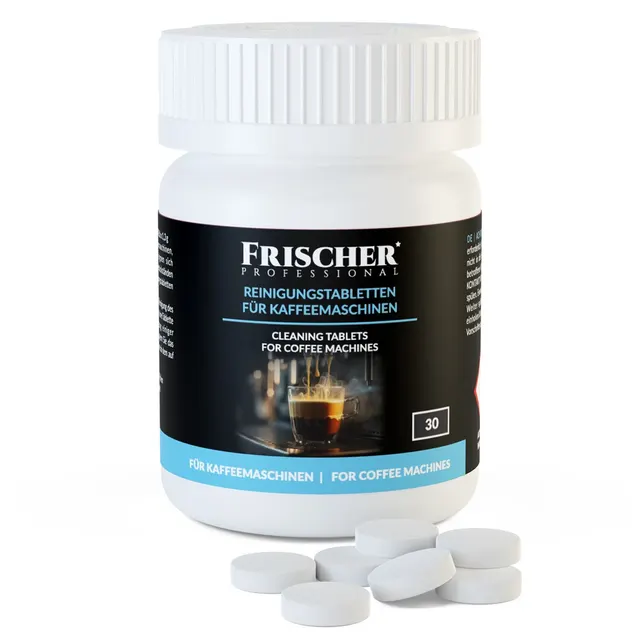 Tabletki czyszczące do ekspresów Frischer 30szt O16mm