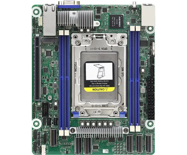 Płyta główna ASRock ROMED4ID-2T 1x SP3 AMD Epyc 7000 SoC (SATA NVMe 1xM.2 2x10GbE IPMI)