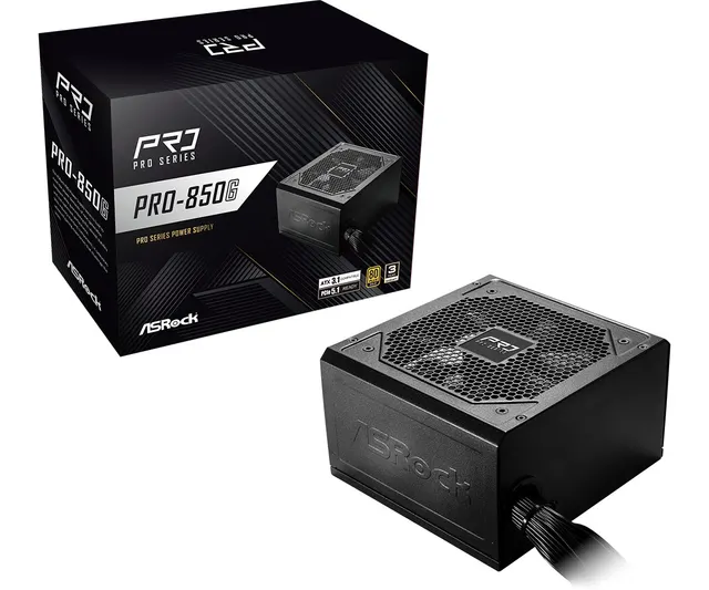 Zasilacz ASRock PRO-850G 850W 80 PLUS Gold