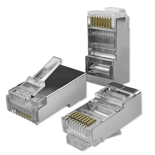 QOLTEC WTYK ZŁĄCZE MODULARNE RJ45, CAT6, FTP, 100SZT