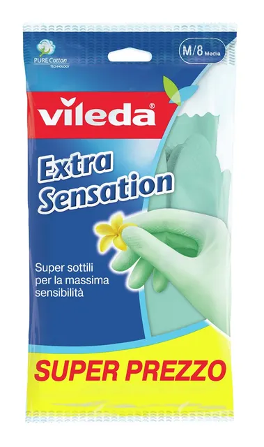 Rękawice Vileda Extra Sensation M