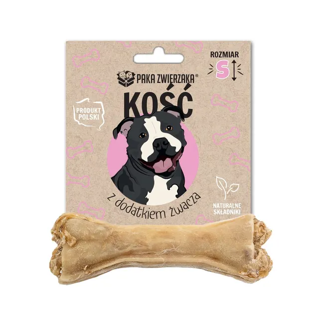 Paka Zwierzaka Kość z dodatkiem żwacza S-10 cm 35g