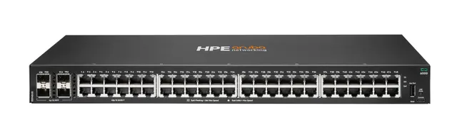 HPE Aruba Networking CX 6000 Zarządzany L2/L3 Gigabit Ethernet (10/100/1000) 1U Czarny