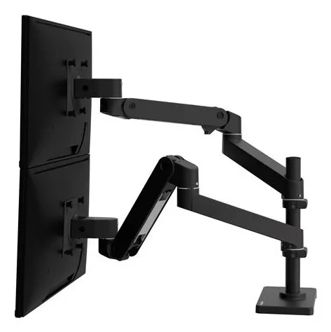 Ergotron LX Pro Series 45-690-292 uchwyt / stojak do monitorów 68 6 cm (27 ) Biurko Czarny
