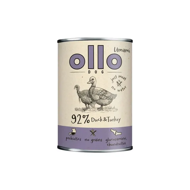 Ollo Umami Kaczka i Indyk 850g