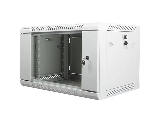 Lanberg WF01-6406-10S stojak 6U Szafa wisząca Szary