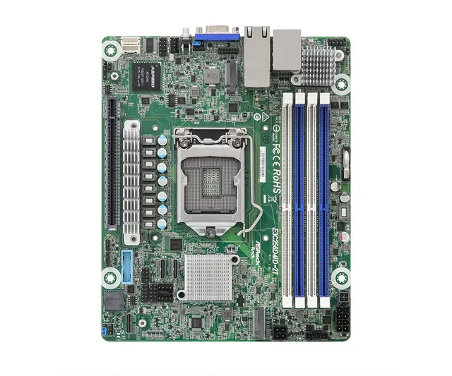 Płyta główna ASRock E3C256D4ID-2T 1x LGA1200 Intel Xeon E-23XX C256 (4xDIMM SATA 2xM.2 2x10GbE IPMI)