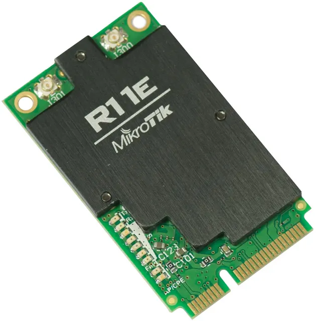 MikroTik R11e-2HnD, Karta miniPCI-e, 2 4GHz 2x u.Fl