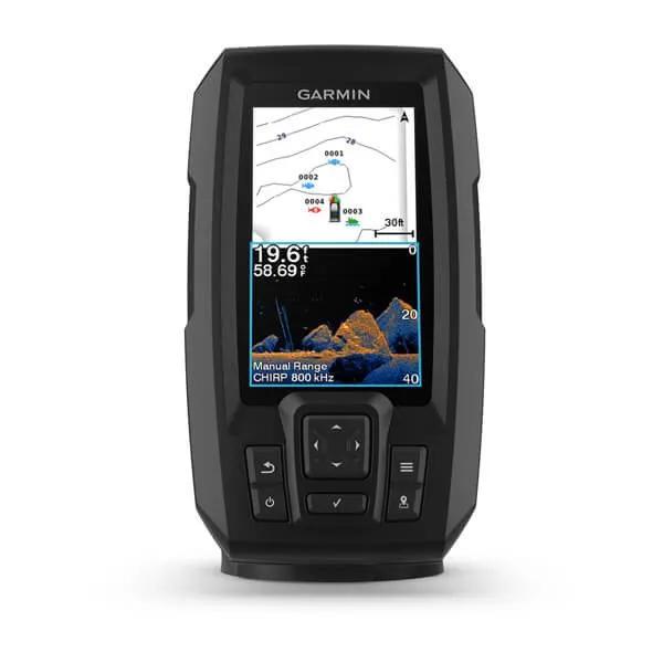 Echosonda wędkarska Garmin STRIKER Vivid 4cv z przetwornikiem GT20-TM