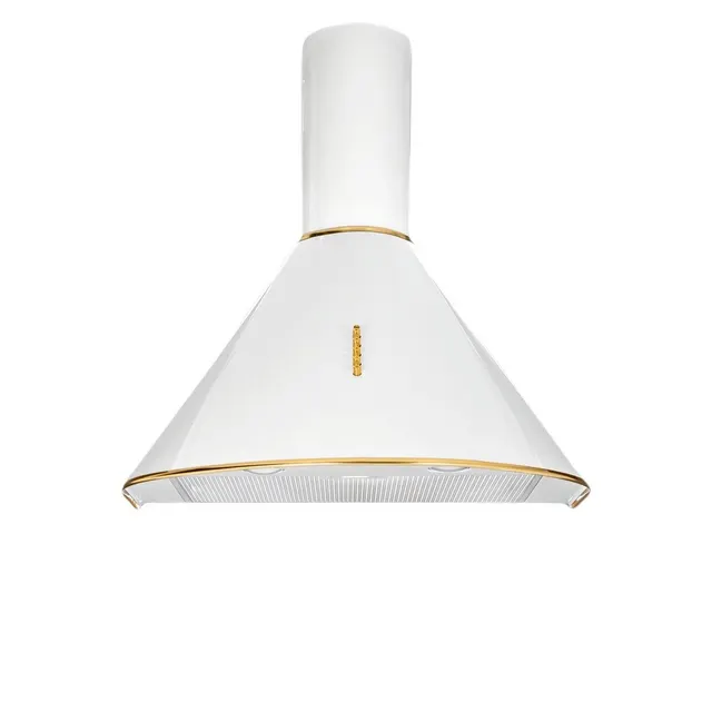 Okap kominowy AKPO WK-4 DANDYS GOLD 50 cm, LED, biały