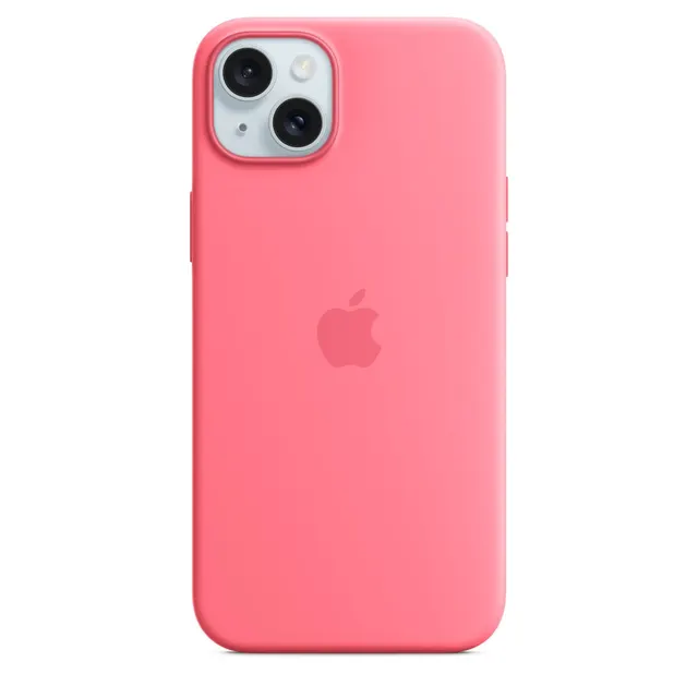 Silikonowe etui Apple z MagSafe Pink do iPhone 15 Plus