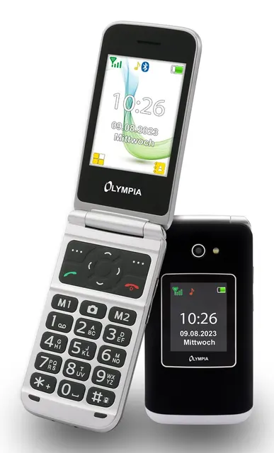 Olympia VITUS 4G 7 11 cm (2.8 ) 147 g Czarny Aparat w telefonie