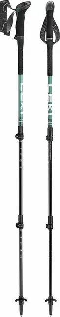 Kije trekkingowe Leki Makalu Lite 100-135cm green