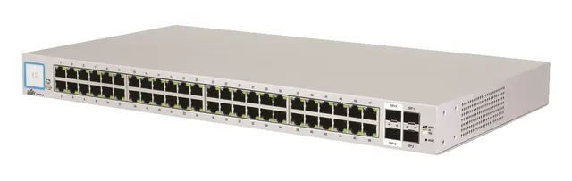 Switch Ubiquiti UniFi Standard 48 PoE (Gen1) 52p PoE ( PoE+: 48;) Managed Gigabit (US-48-500W-EU)