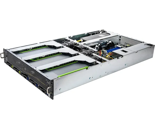 Platforma ASRock Rack (2U) AMD Epyc 7002/7003 (5xSFF 2x10GbE Red. PSU IPMI)