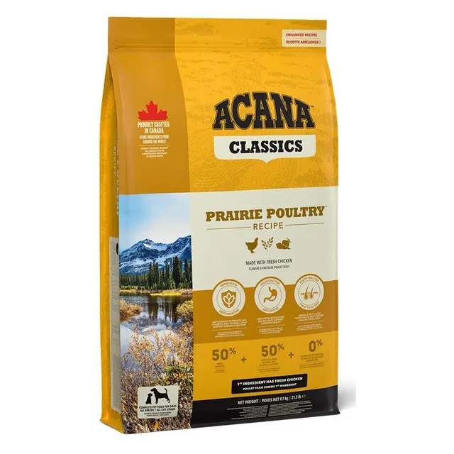 ACANA Classics Prairie Poultry - sucha karma dla psa - 9 7 kg