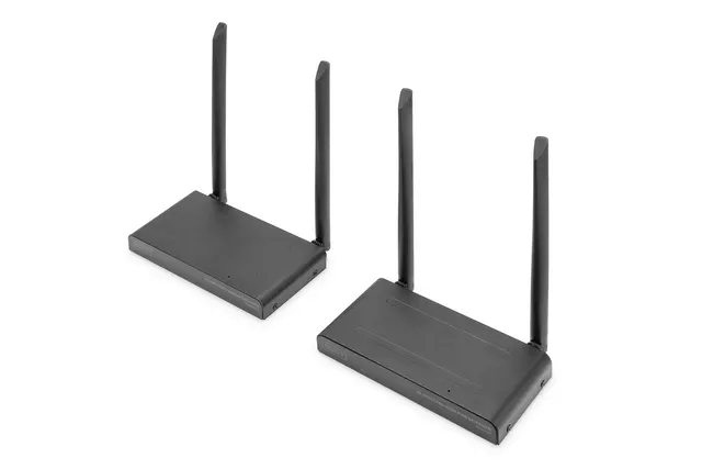 DIGITUS DS-55328 Bezprzewodowy przedłużacz KVM 4K HDMI 150 m