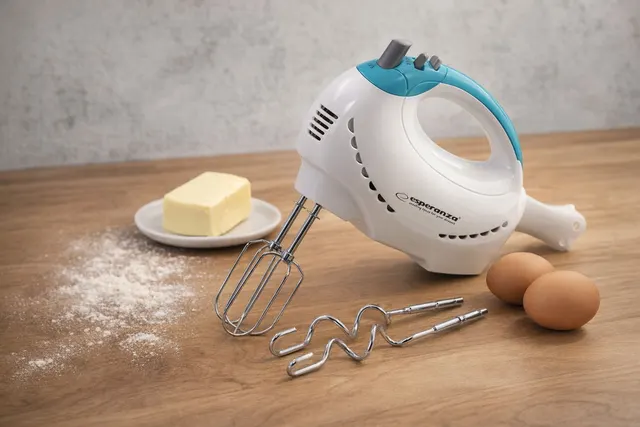 Blender Mikser ręczny Esperanza TIRAMISU EKM010 (300W; kolor biały)