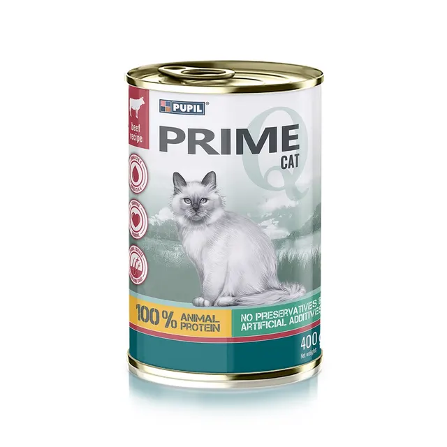 PUPIL Prime bogata w wołowinę z wątróbką 400 g
