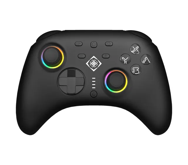Deltaco Gaming GAM-198 kontroler gier Czarny Bluetooth/USB Gamepad Nintendo Switch Nintendo Switch 2 Nintendo Switch OLED Android PC