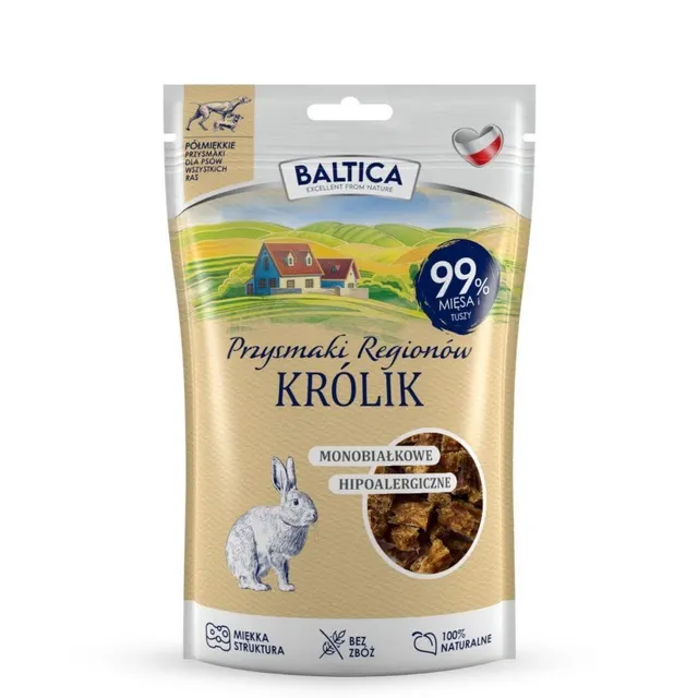 BALTICA PRZYSMAKI REGIONÓW półmiękkie królik 80g