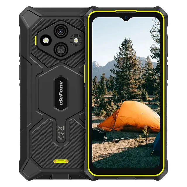 Smartfon Ulefone RugKing 3 Pro 16 7cm (6.56 ) Dual SIM Android 15 4G USB Type-C 8GB 128GB 5700mAh zielono-czarny