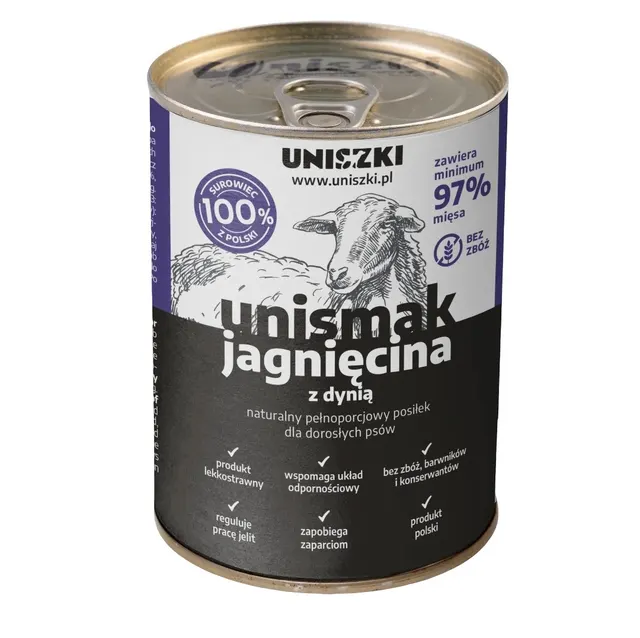 UNISZKI Unismak Jagnięcina 400g