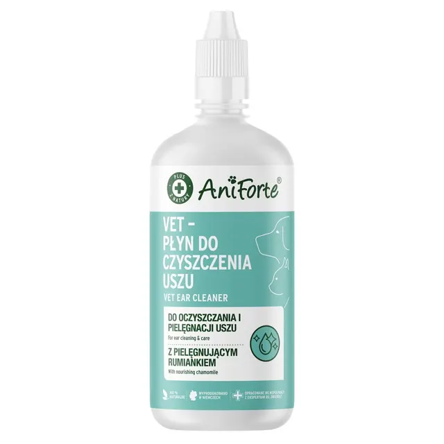 AniForte VET – płyn do czyszczenia uszu dla psa i kota 250ml