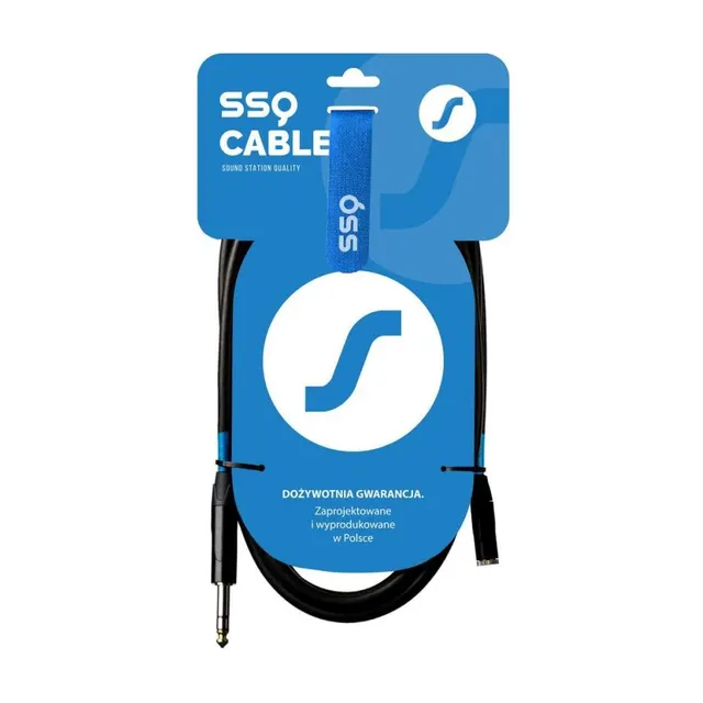 SSQ JSG3 - Jack stereo 6 3 / Gniazdo jack stereo 3 5