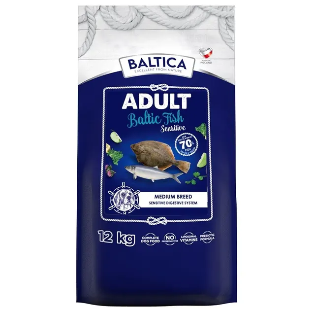BALTICA Excellent Adult Sensitive Fish M 12kg