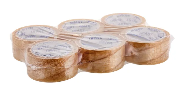 BSTech taśma klejąca Solvent Transparent 48mmx66m 6 szt