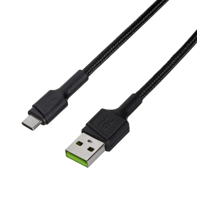 GREEN CELL KABEL KABGC30 GC POWERSTREAM USB-C - USB-C 120CM POWER DELIVERY 60W ULTRA CHARGE QC 3.0
