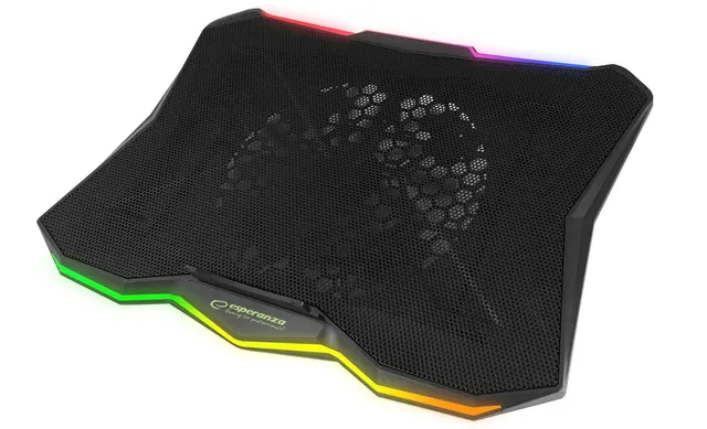ESPERANZA PODSTAWKA CHŁODZĄCA GAMING RGB XALOK EGC110
