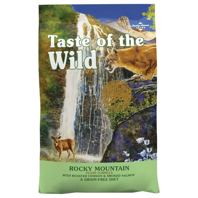 TASTE OF THE WILD Rocky Mountain Feline Formula - sucha karma dla kota - 6 6 kg