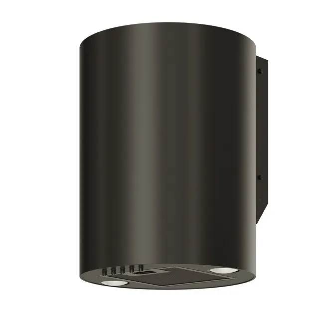 Okap kominowy MAAN Elba Mini WPB 431 50 cm, LED, filtry aluminiowe, czarny