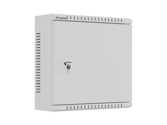 LANBERG SZAFA INSTALACYJNA TPR 10 Z PŁYTĄ MESH 340X340X140 SZARA (ZŁOŻONA)