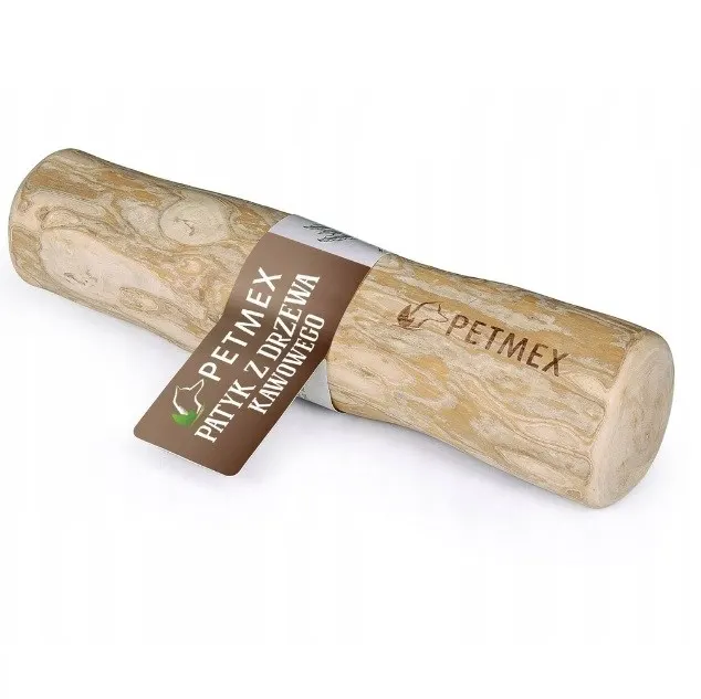 PETMEX Naturalny gryzak dla psa Patyk z drzewa Kawowego rozmiar S