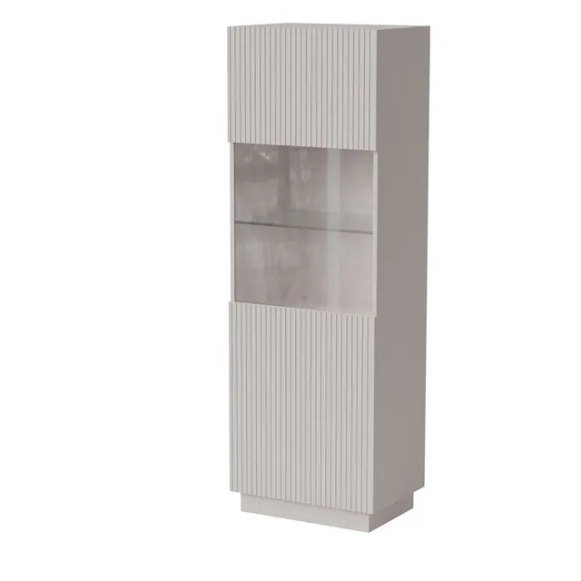 Witryna LIVERTI 59 5x42x178 kaszmir