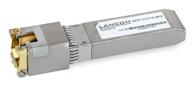 LANCOM SFP-CO10-MG (Bulk 10) moduł przekaźników sieciowych Miedź 10000 Mbit/s