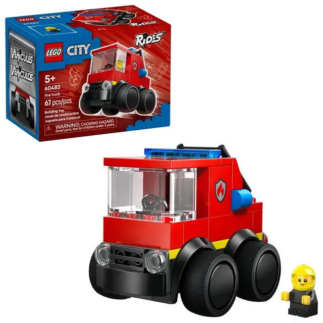 LEGO City 60482 - Pojazdy - Wóz strażacki