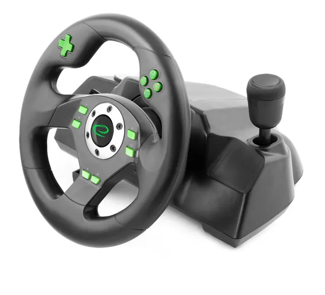 Kierownica Esperanza Drift EGW101 (PC PS3; kolor czarny)