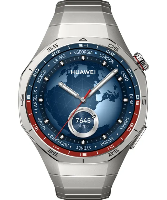 Huawei WATCH GT 5 Pro 46mm Vili-B29M, Inteligentny zegarek, GPS (satelitarny), Dioda AMOLED, 1 43 cala, Tytan